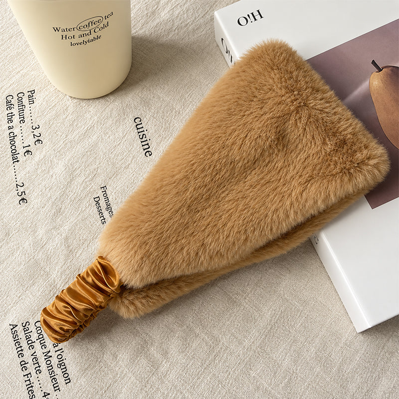 Faux Fur Winter Sports Wide Headband