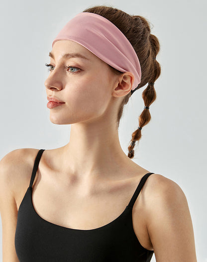 Wide Elastic Soft Sports Headband
