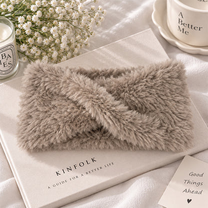 Faux Fur Headband Winter Ear Warmer Accessory