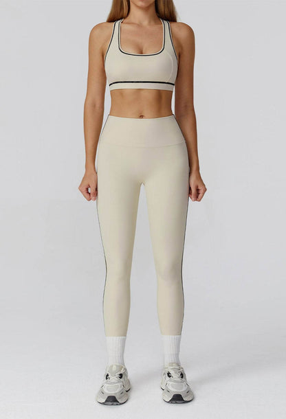 Athletic Wear with Racerback Sports Bra and Legging