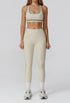 Athletic Wear with Racerback Sports Bra and Legging