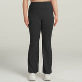 High Waist Flared Sports Pants