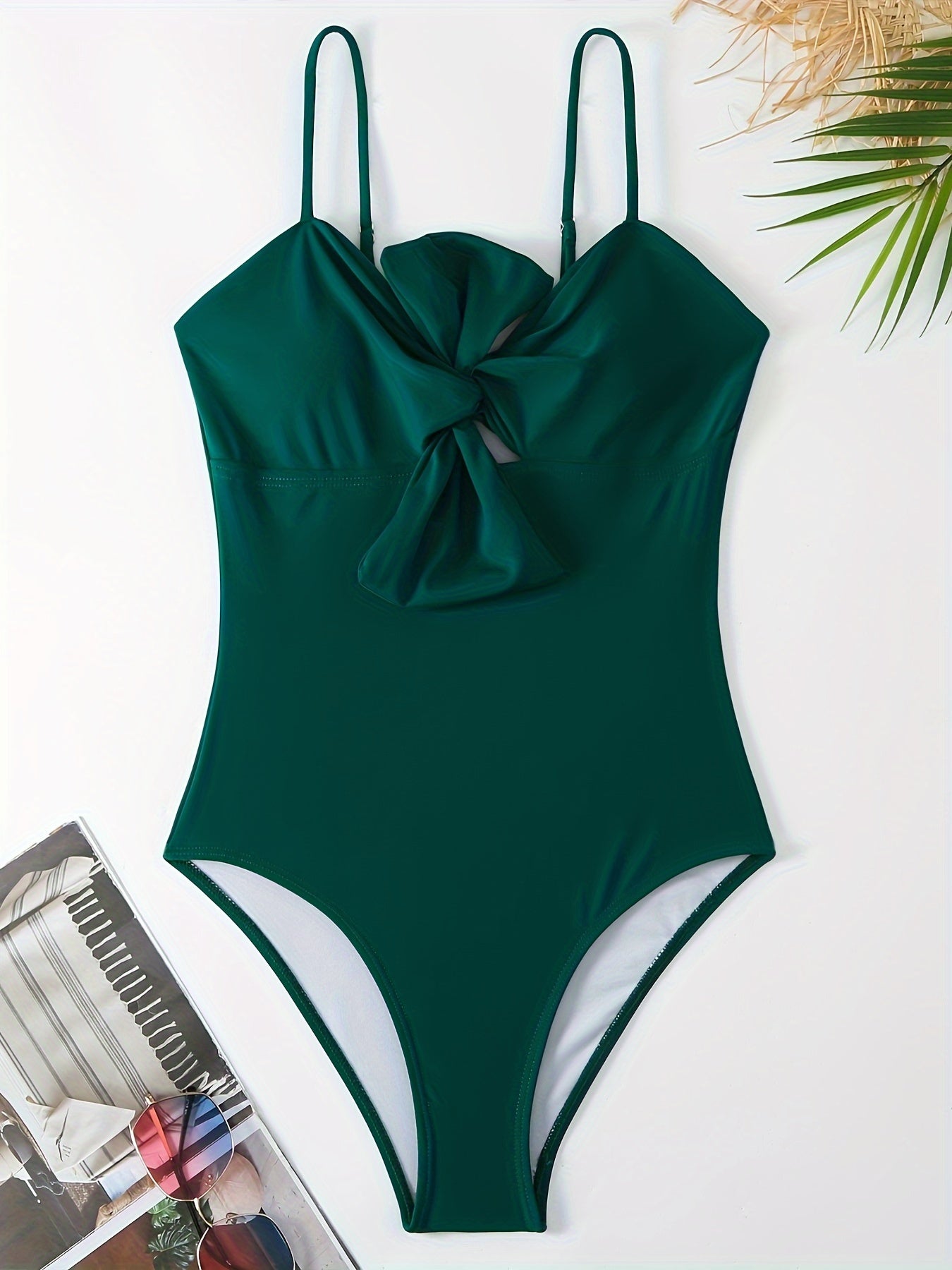 2-Piece Flattering Bow-Accent Swimsuits