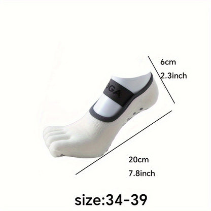 Anti-skid Five-toe Split Yoga Socks