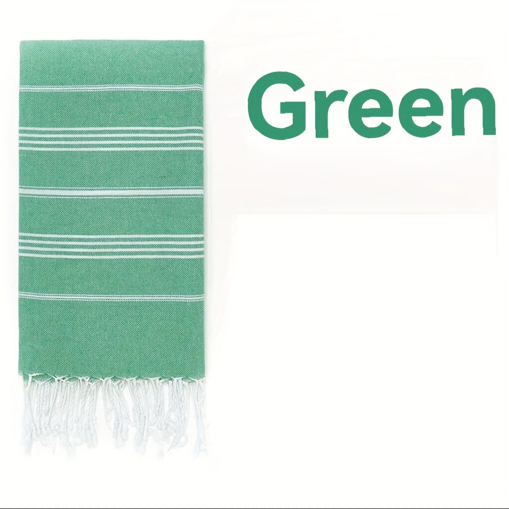 Turkish Tassel Beach Towel