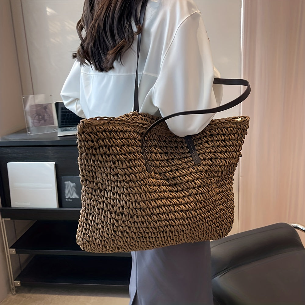 Stylish Large-Capacity Tote Bag