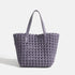 PU Woven Simple Handbag | Elegant & Versatile Daily Accessory