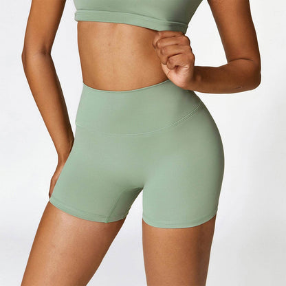 No Front Seam High Waist Biker Shorts