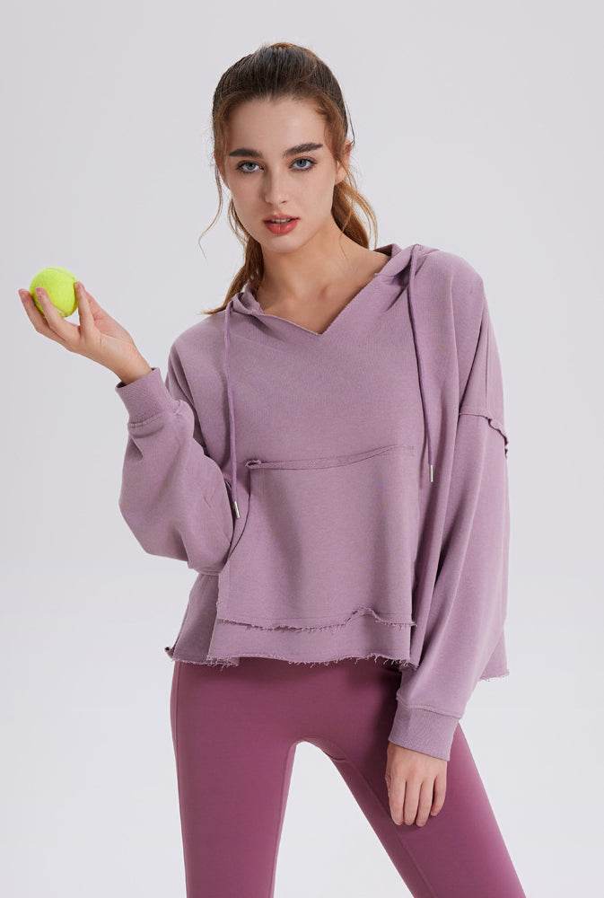 Long Sleeve Gym and Yoga Sweatshirts: Stylish Hoodies for Activewear