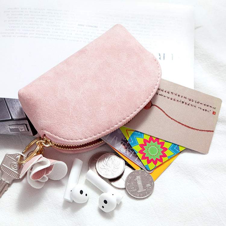 Frosted Small Coin Purse | Chic &amp; Compact for Convenient Storage