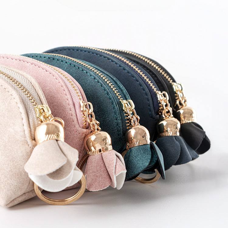 Frosted Small Coin Purse | Chic &amp; Compact for Convenient Storage