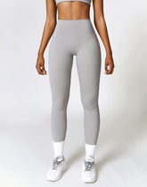 No Front Seam High Waist Sports Leggings