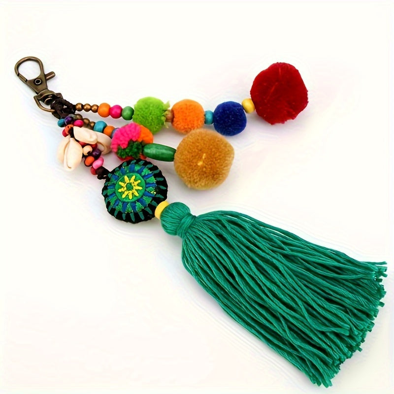 Shell Beads Tassel Charm