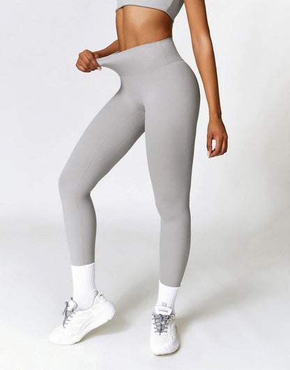 No Front Seam High Waist Sports Leggings
