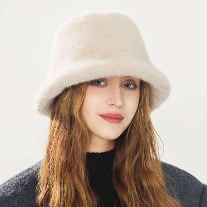 Fluffy Faux Fur Bucket Hats | Cozy &amp; Stylish Winter Accessory