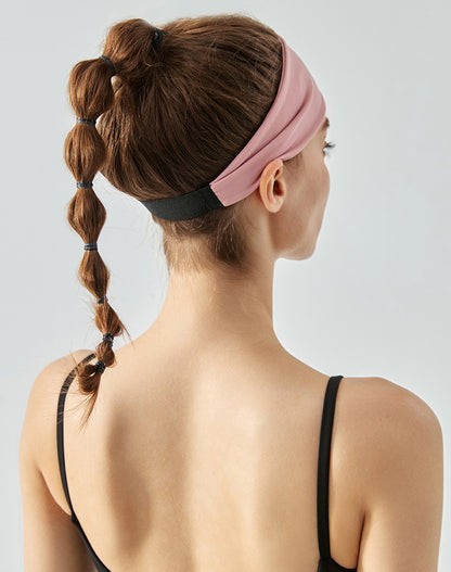 Wide Elastic Soft Sports Headband