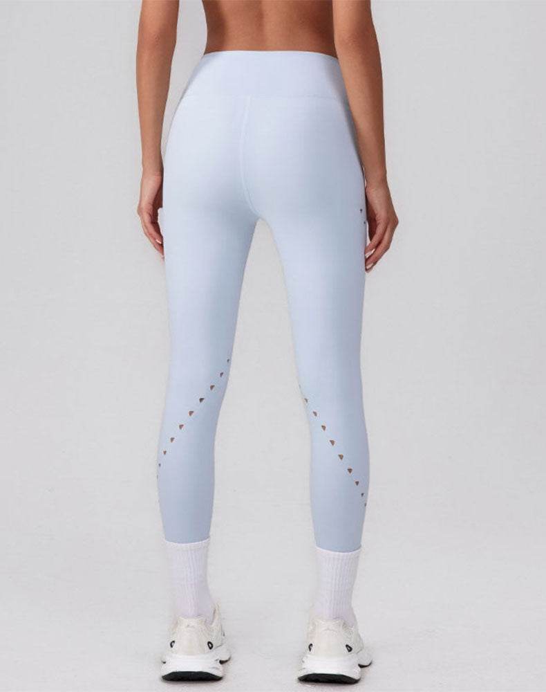 High Waist Tummy Control Hollow Out Yoga Leggings