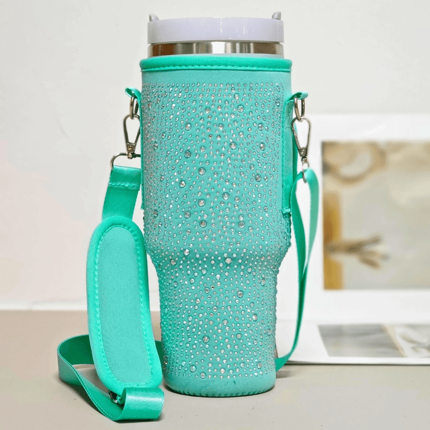 Bling Water Bottle Carrier Bag For Stanley Quencher H2.0