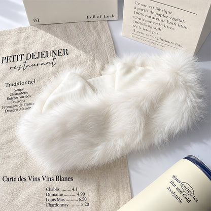 Faux Fur Elastic Ear Warmer Head Band