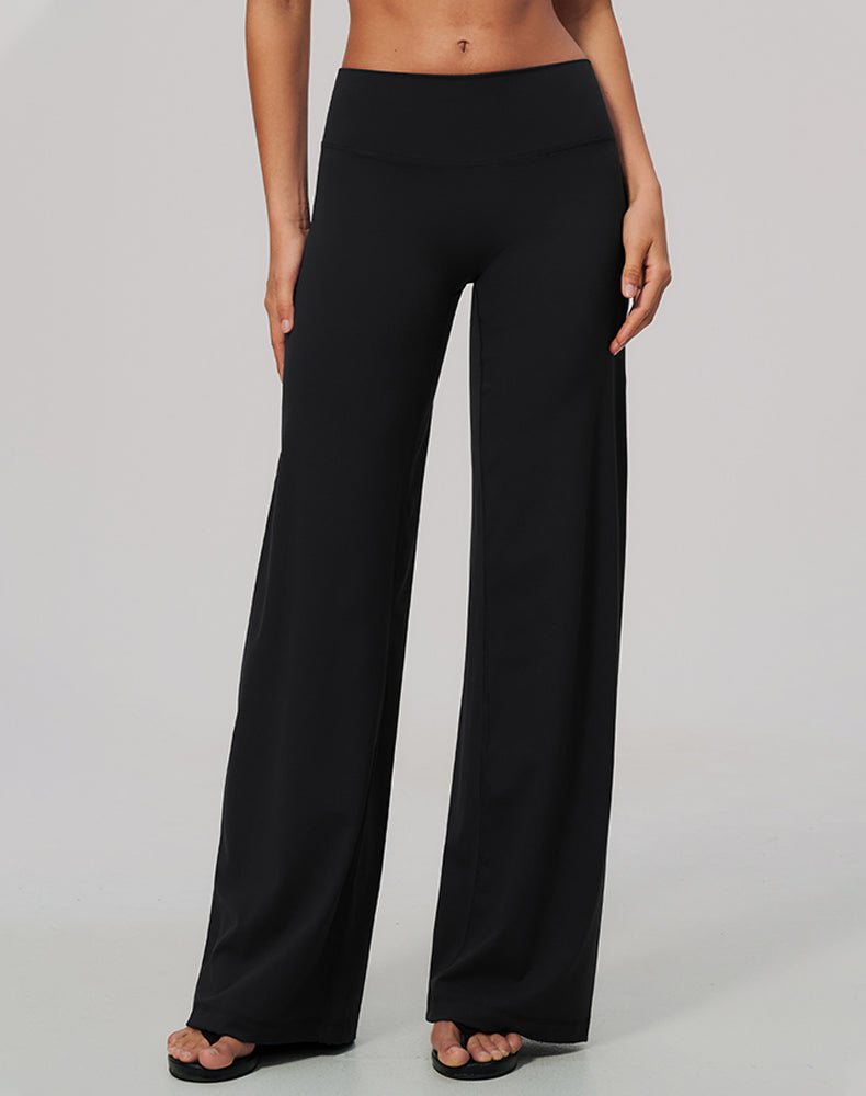 Front Seam Wide Leg Yoga Pants