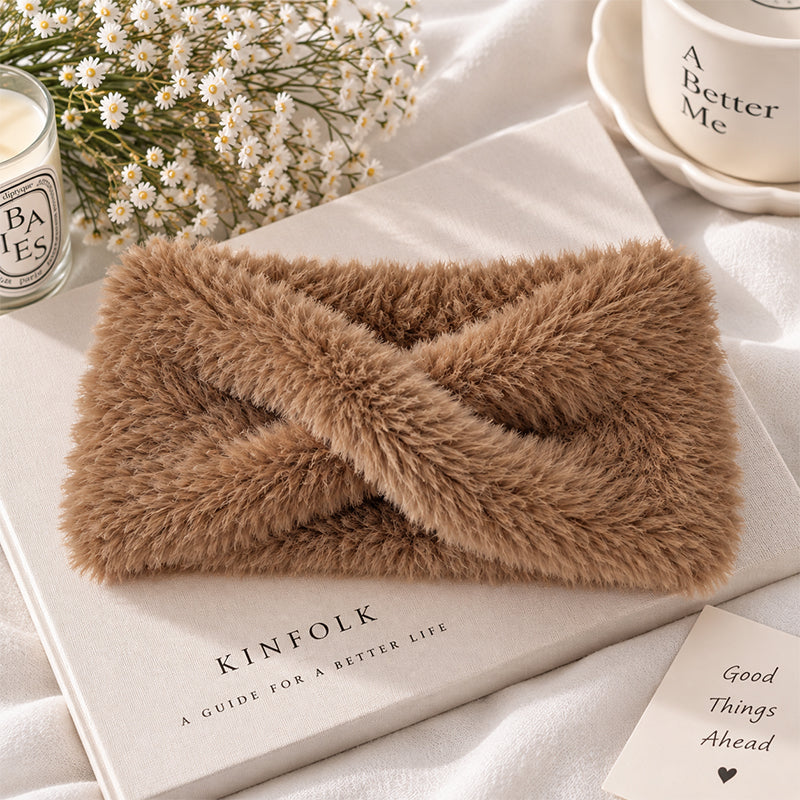 Faux Fur Headband Winter Ear Warmer Accessory