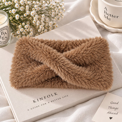 Faux Fur Headband Winter Ear Warmer Accessory