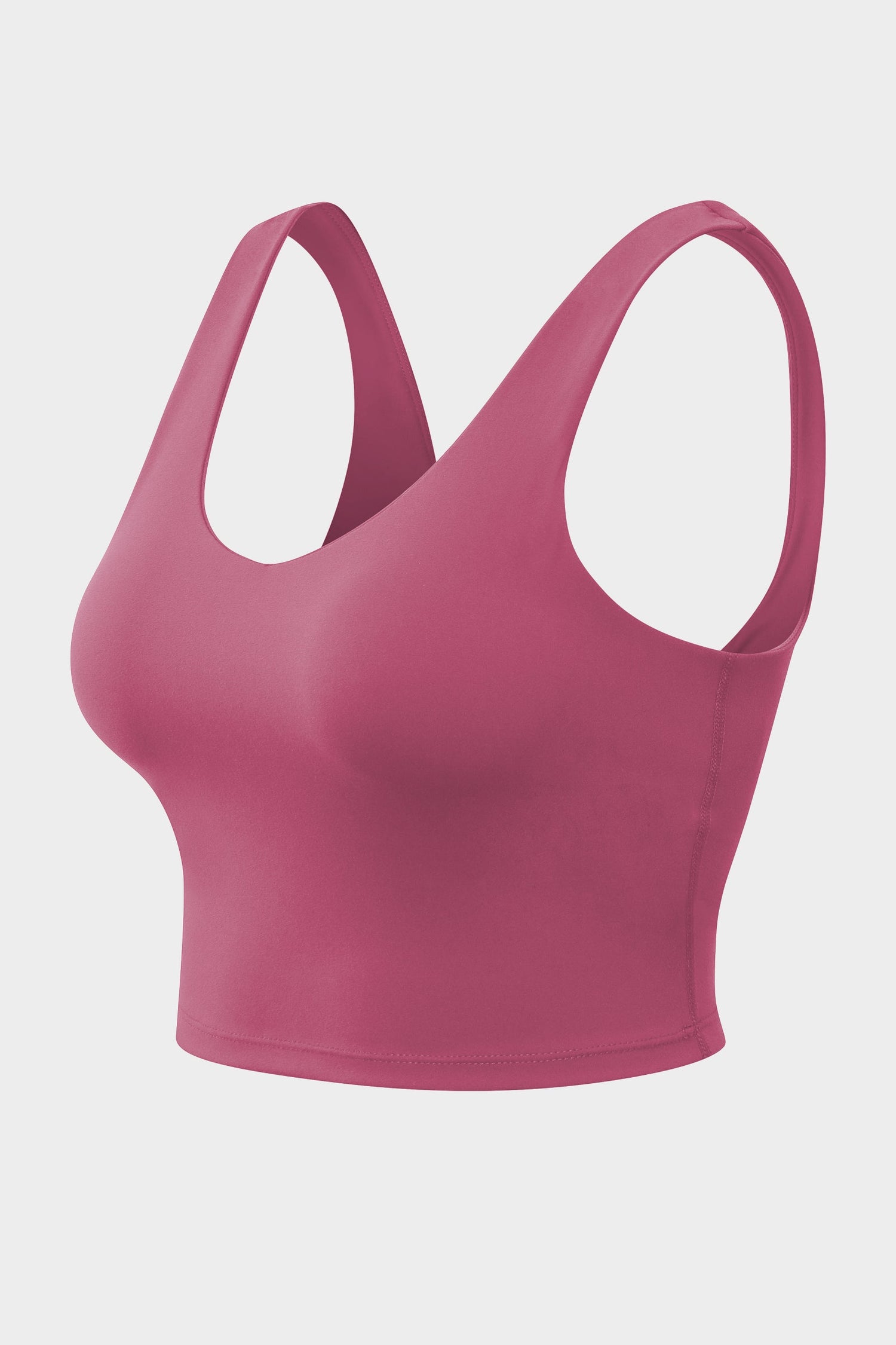 Longline Crop Tops with Built-in Bra - Stylish &amp; Supportive Tops