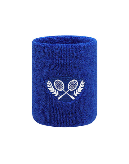 Badminton Embroidery Tennis Wristband Set