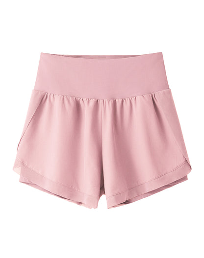 High Waisted Athletic Running Shorts with Pockets