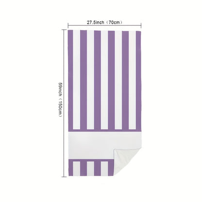 Stripe Pattern Beach Towel