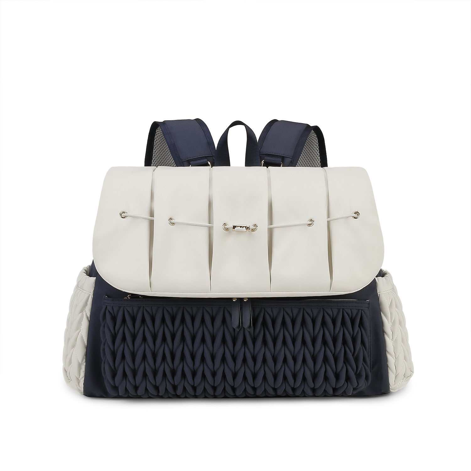 Braid Embroidery Mother Backpack | Combining Functionality and Style