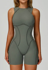 Sleeveless Backless Yoga One Piece Jumpsuits