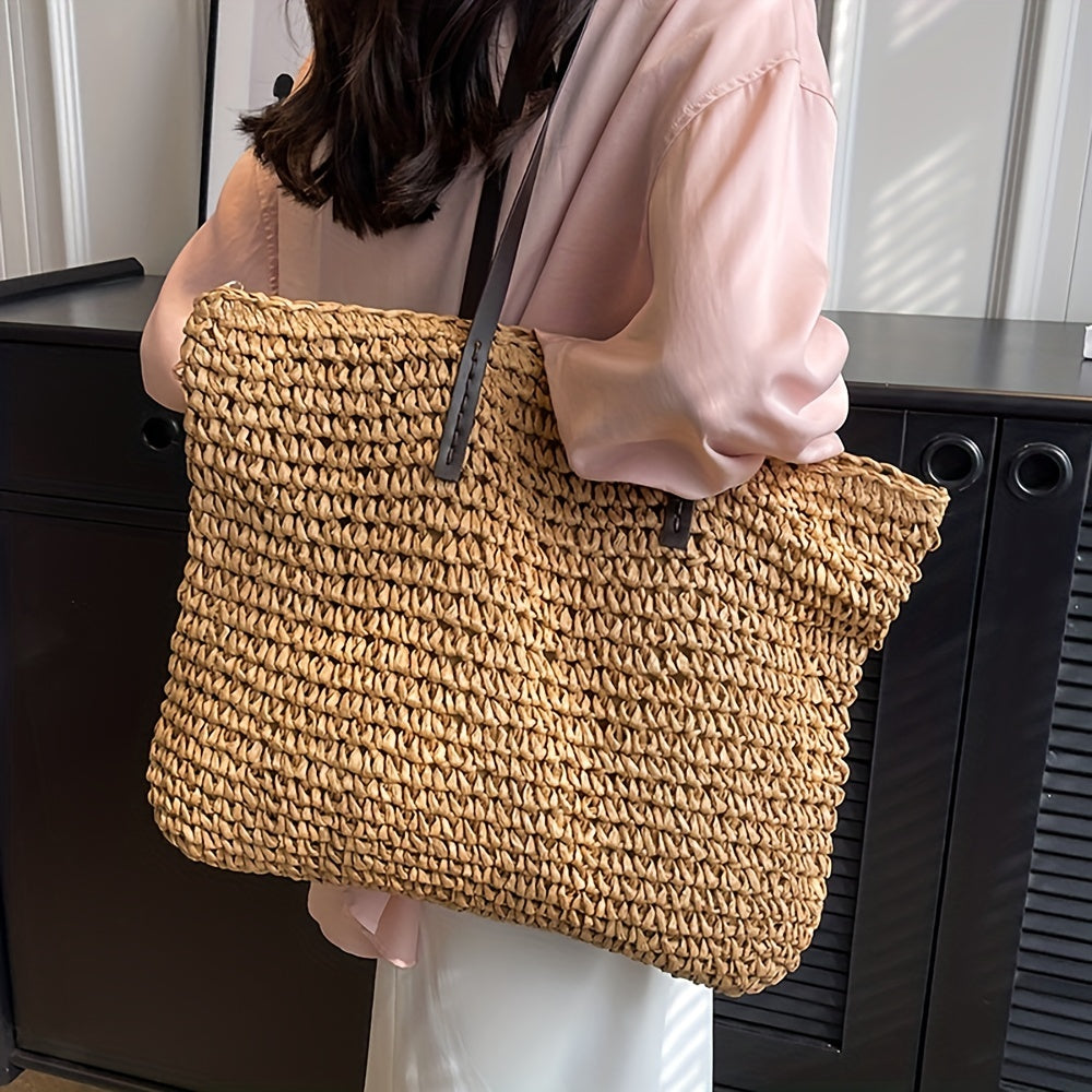 Stylish Large-Capacity Tote Bag