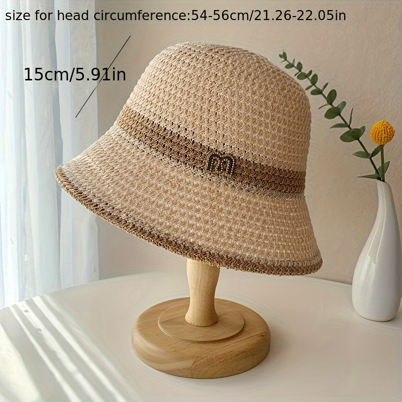 Linen Spring Outing Sunshade Hat for Women