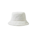 Faux Fur Winter Bucket Hat Fuzzy Warm Fisherman Cap