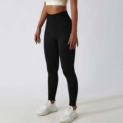 High Waisted Butt Lifting Workout Leggings | Sculpt Your Figure