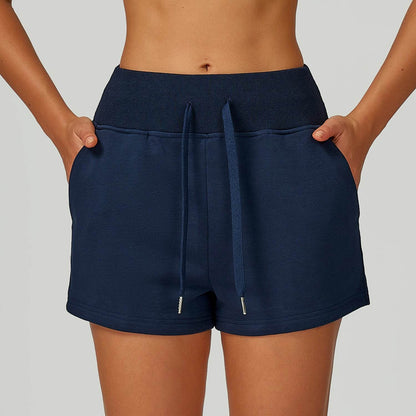 Sweat Shorts with Pockets Drawstring Casual Lounge Short
