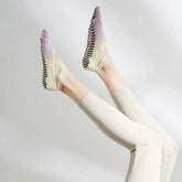 Tie-dye Lace Five Finger Non-Slip Yoga Socks