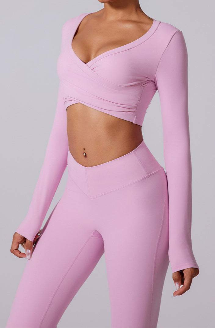 Long Sleeve Sports Yoga Set | Comfortable &amp; Stylish for Every Session