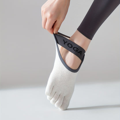 Anti-skid Five-toe Split Yoga Socks