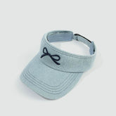 Bow Sun Visor Empty Top Hat Summer Sun Tennis Hat