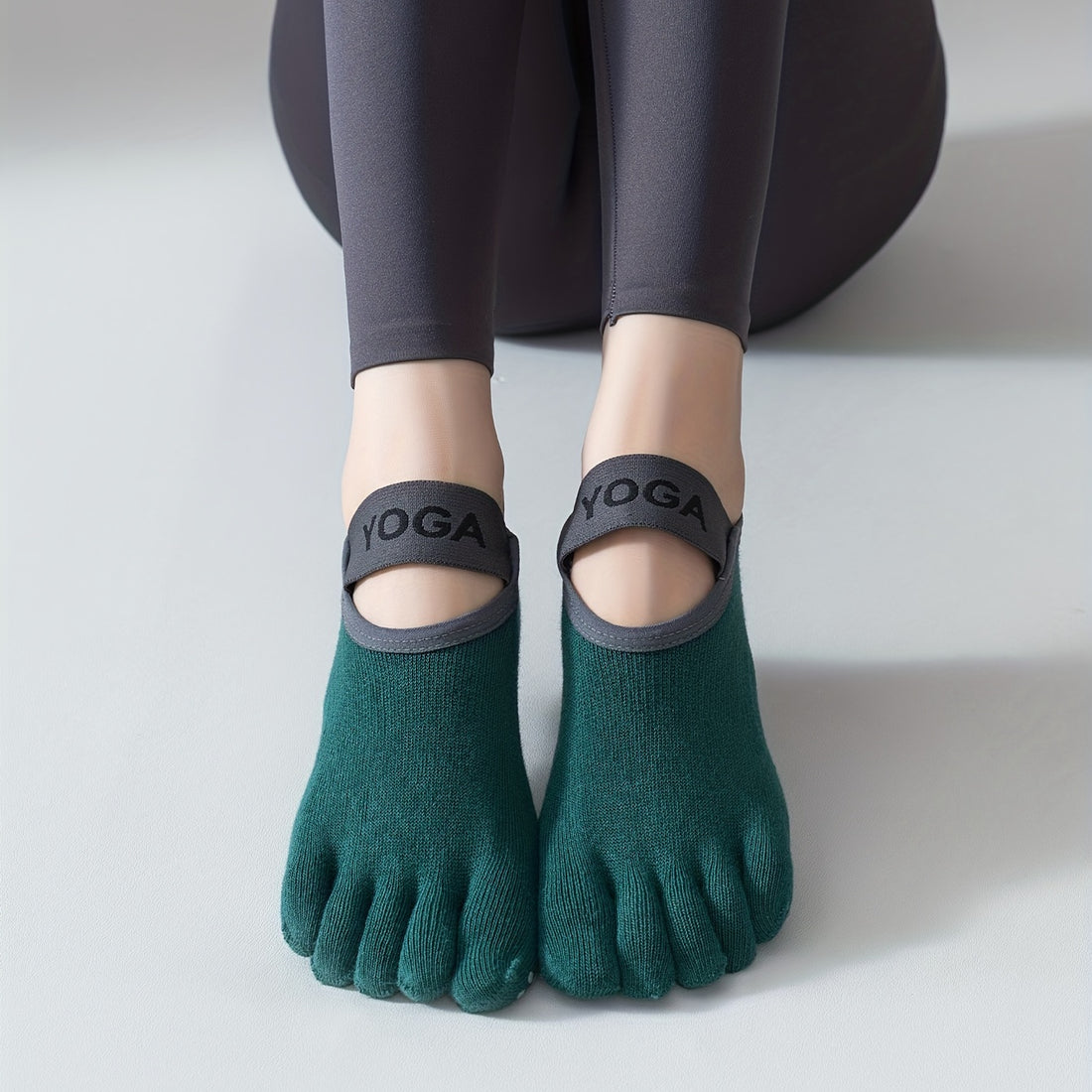 Anti-skid Five-toe Split Yoga Socks