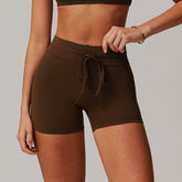 High Waisted Tight Sports Shorts