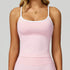 Color Block Sports Tank Top with Built in Bra