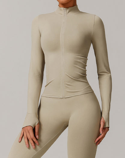 Slim Fit Full Zip Sports Jacket