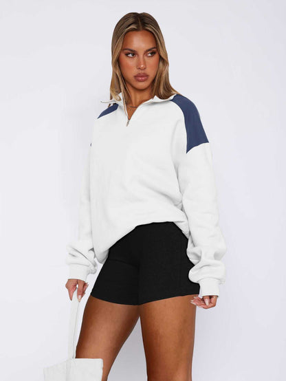 Color Block Pullover Sweatshirt | Stylish &amp; Cozy for Everyday Wear