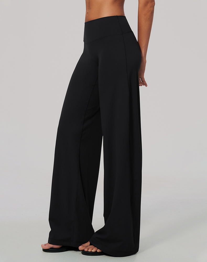 Front Seam Wide Leg Yoga Pants