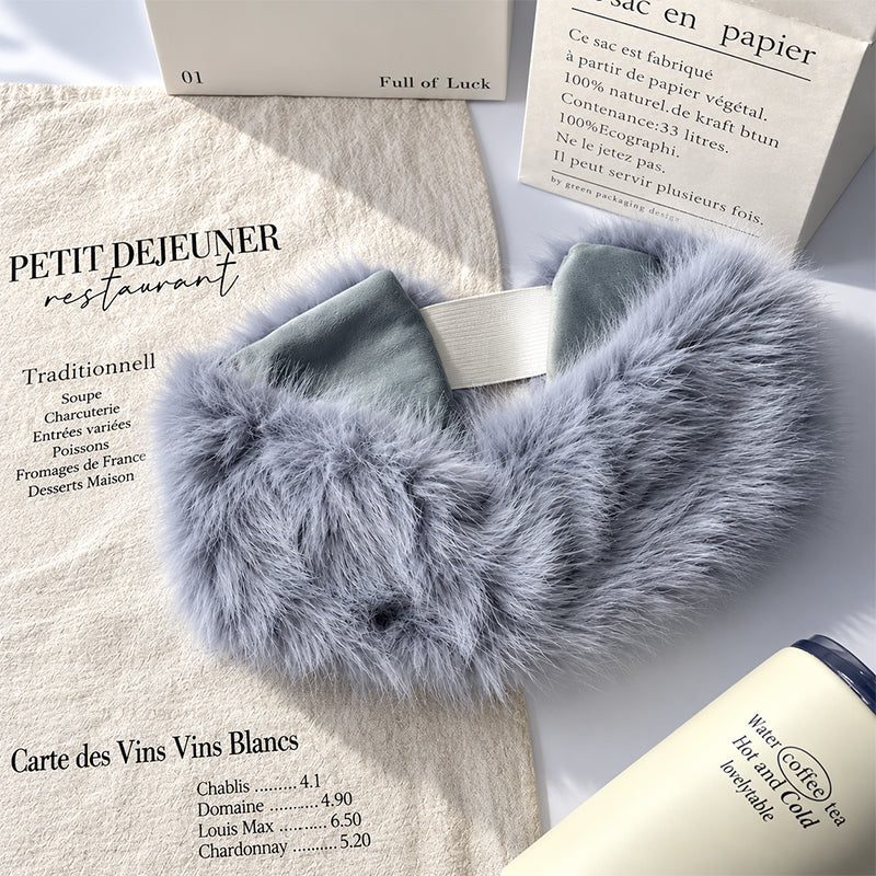 Faux Fur Elastic Ear Warmer Head Band