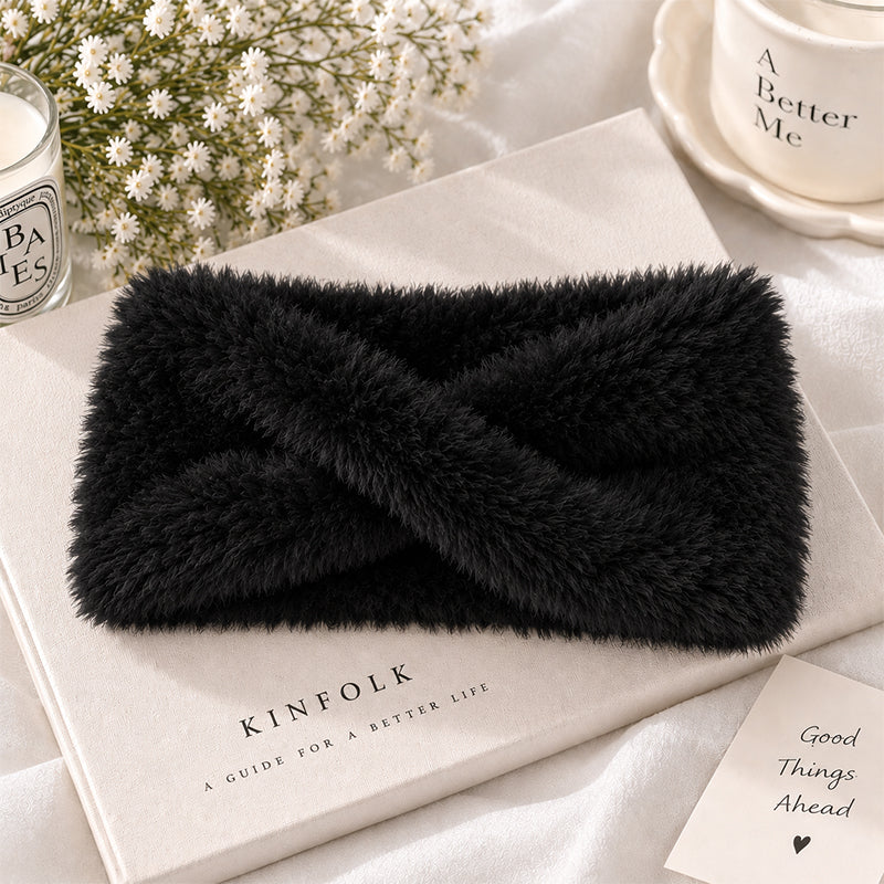 Faux Fur Headband Winter Ear Warmer Accessory