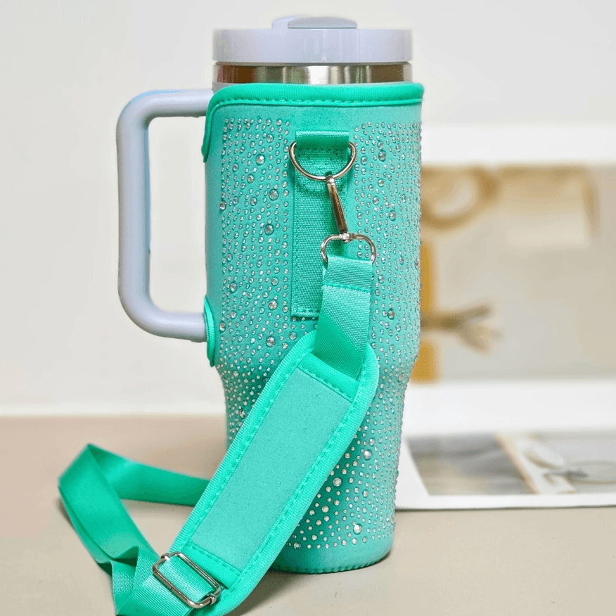 Bling Water Bottle Carrier Bag For Stanley Quencher H2.0